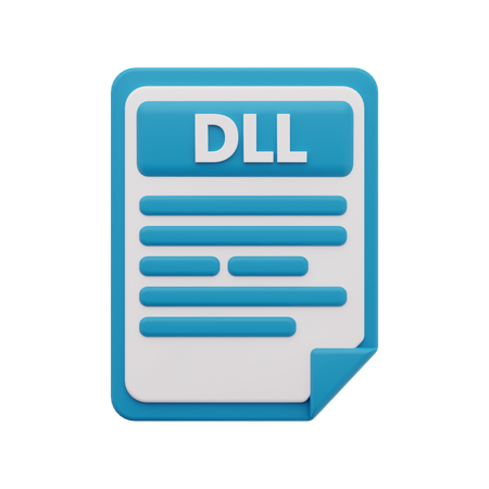 Dll file  3D Icon