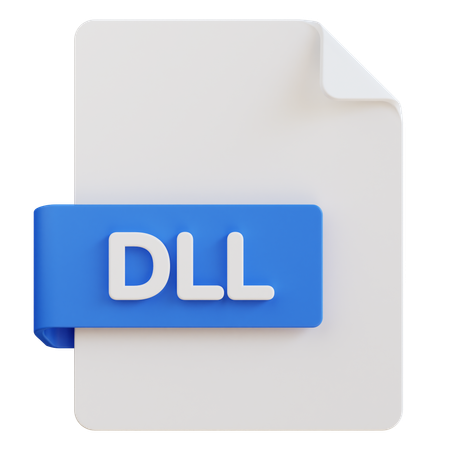 Dll File  3D Icon