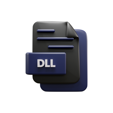 Dll File  3D Icon