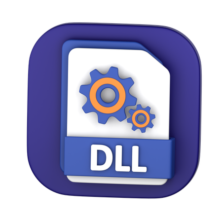 DLL File  3D Icon