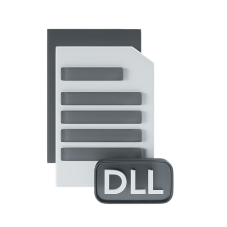 DLL file  3D Icon