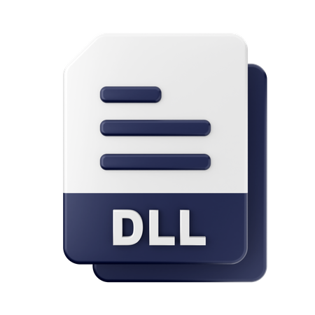 DLL File  3D Icon