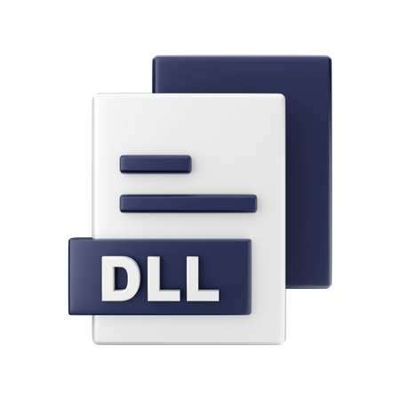 Dll File  3D Illustration