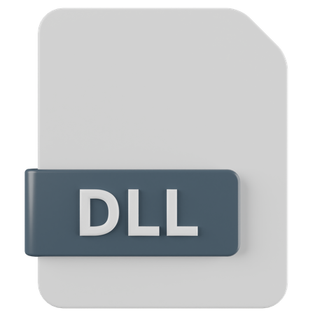 DLL File 3D Icon