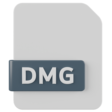 Dmg-Datei  3D Icon