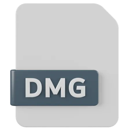 DMG File  3D Icon