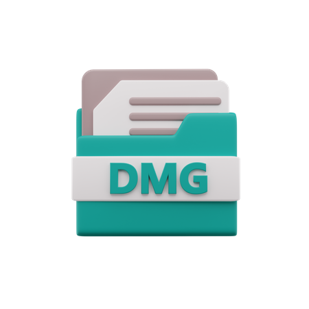 Dmg File 3D Icon