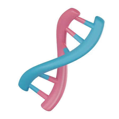 DNA Icon To Represent The Structure Of Life Heredity And Genetic Research In Your Digital Projects 3 D Render Illustration 3D Icon