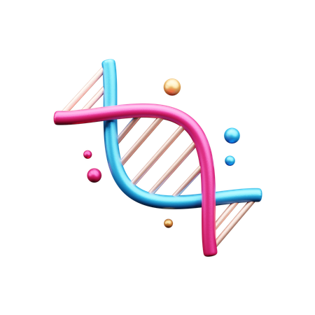 Dna  3D Icon