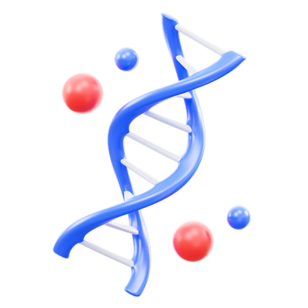 遺伝子  3D Icon