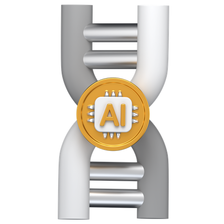 Dna  3D Icon