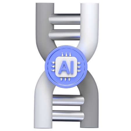 Dna  3D Icon