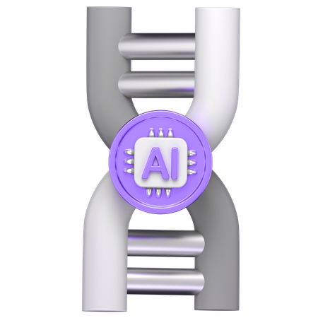 Dna  3D Icon