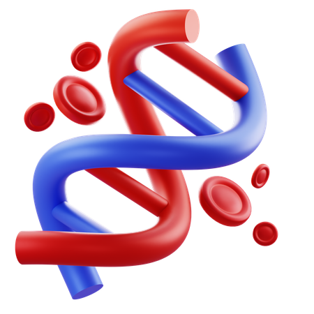DNA  3D Icon