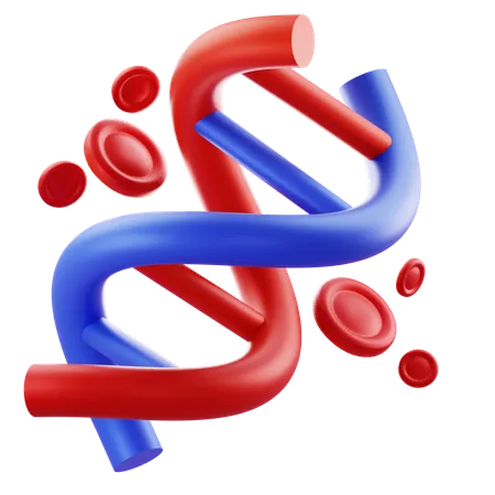 DNA  3D Icon