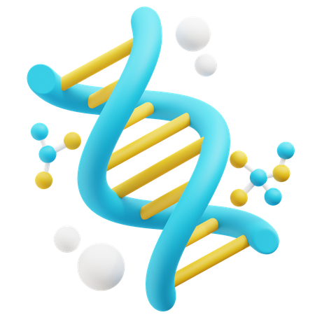 DNA  3D Icon