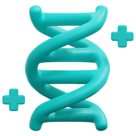 Dna  3D Icon