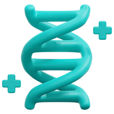 Dna  3D Icon