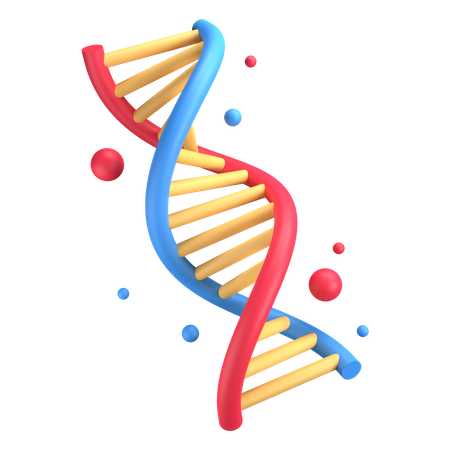 DNA  3D Icon