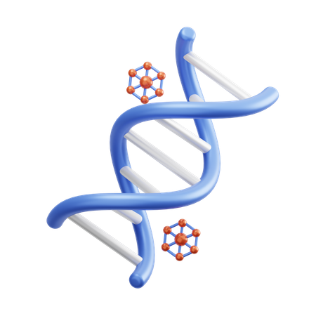 DNA  3D Icon