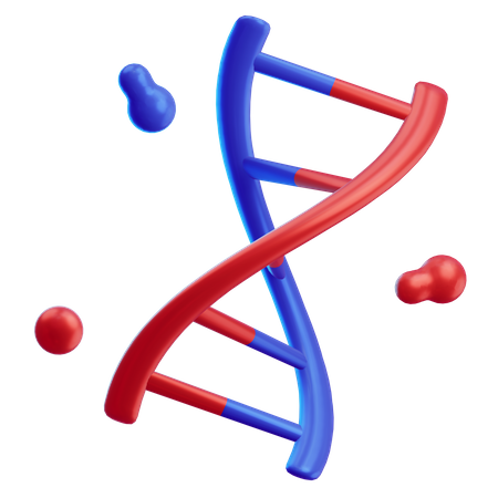 DNA  3D Icon