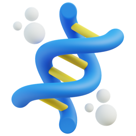 Dna  3D Icon