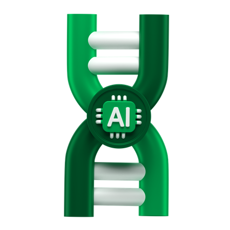 DNAを食べる  3D Icon