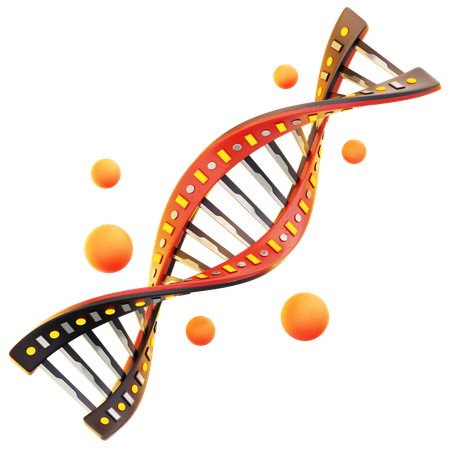 DNA  3D Icon