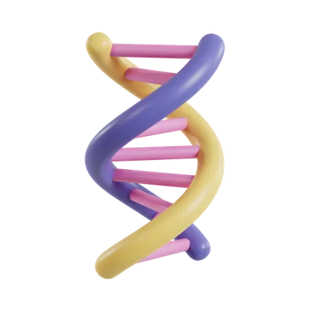 DNA  3D Illustration