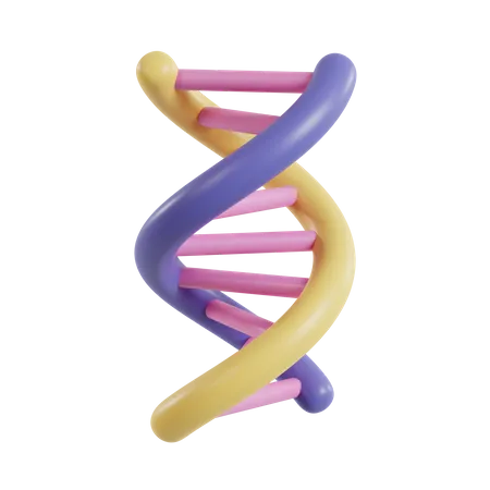 3 D Medical DNA Icon Changeable Color In Photoshop 3D Illustration