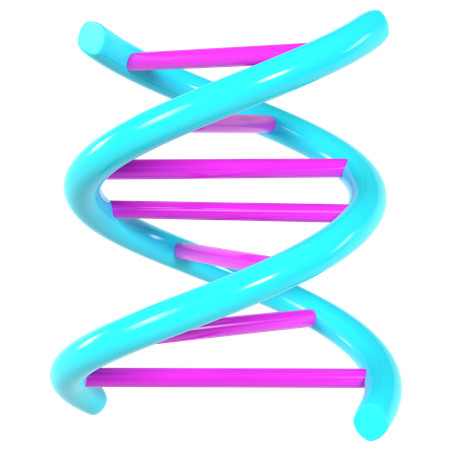 DNA 3D Illustration