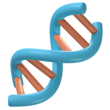 DNA 3D Illustration