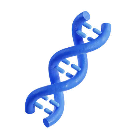 3 D DNA Illustration Suitable For Your Projects Related To Medical And Health Care 3D Icon