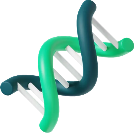 DNA 3 D Illustration 3D Icon