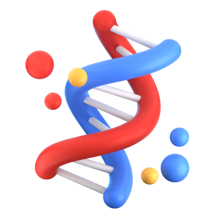 DNA Data  3D Icon