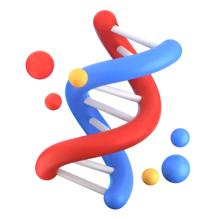 DNA Data  3D Icon