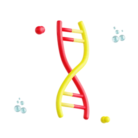 Dna Double Helix  3D Icon