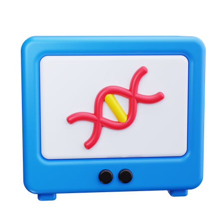 Hélice de DNA  3D Icon