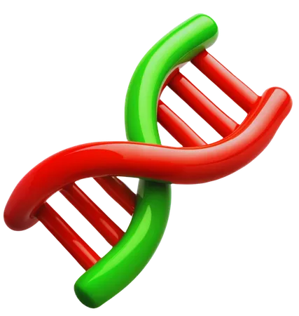 DNAヘリックス  3D Icon