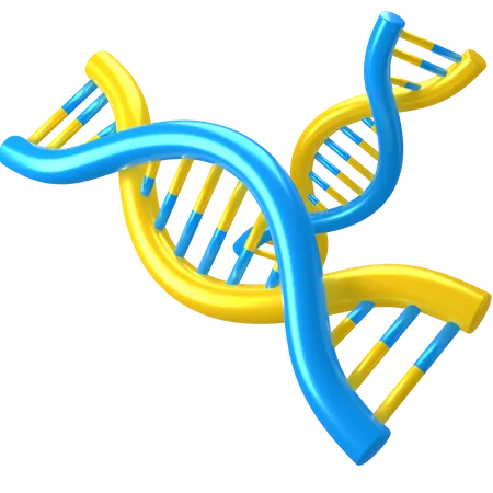 Dna Helix  3D Icon