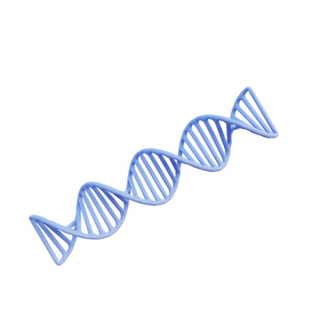 DNA humano  3D Illustration