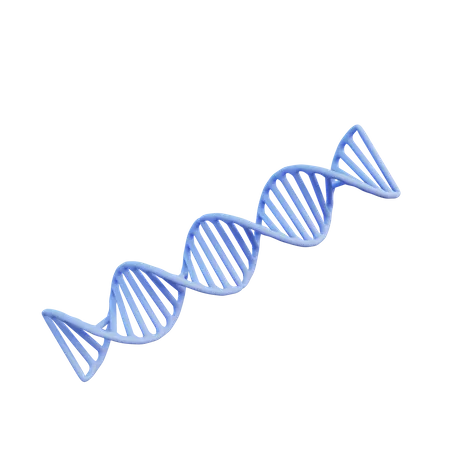 DNA humano  3D Illustration