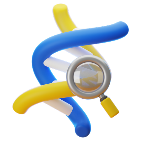 Dna Investigation  3D Icon