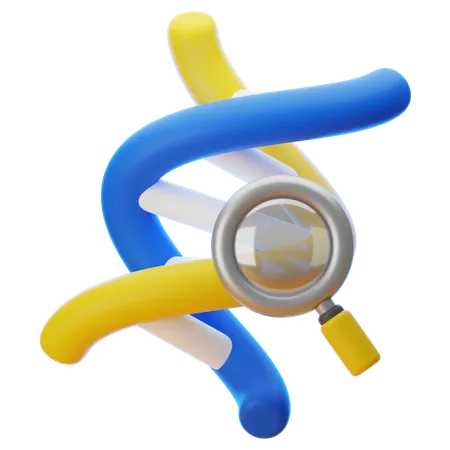 Dna Investigation  3D Icon