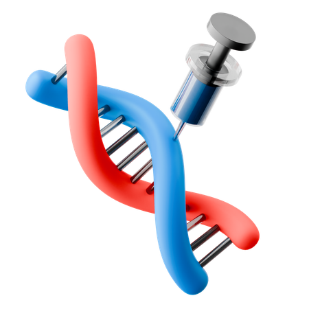 Modificação de DNA  3D Icon