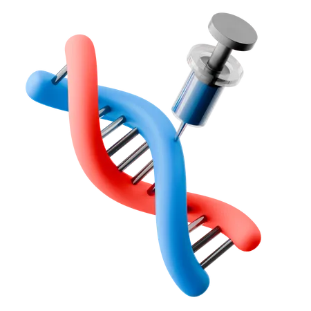 Modificação de DNA  3D Icon