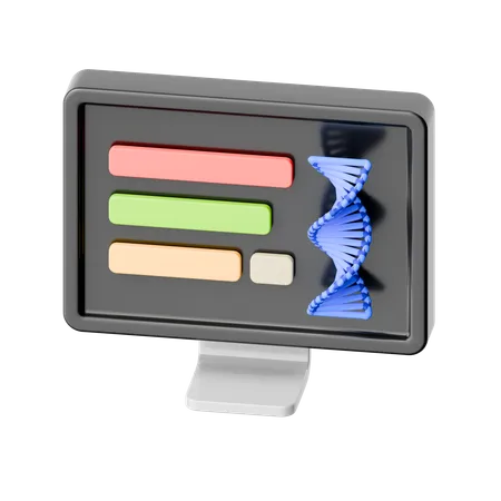 DNA on-line  3D Icon