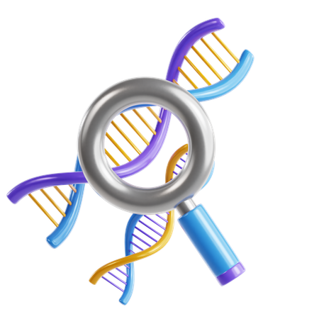 Dna Research  3D Icon