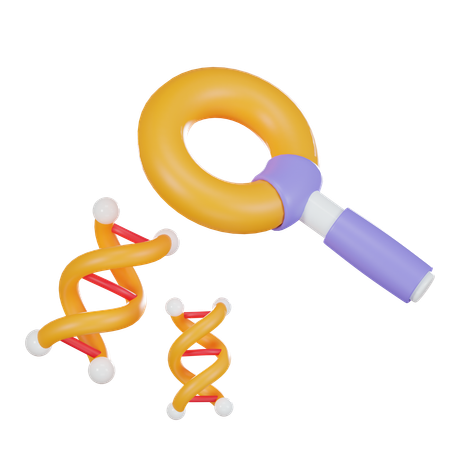 Dna Research  3D Icon