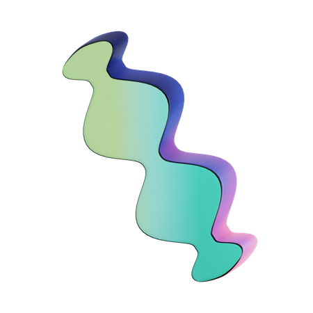 Dna Shape  3D Icon